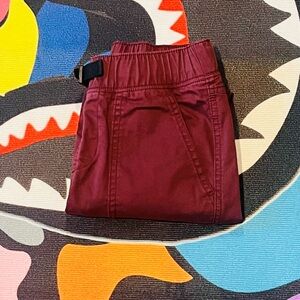 Cat & Jack Kids Maroon Casual Pants